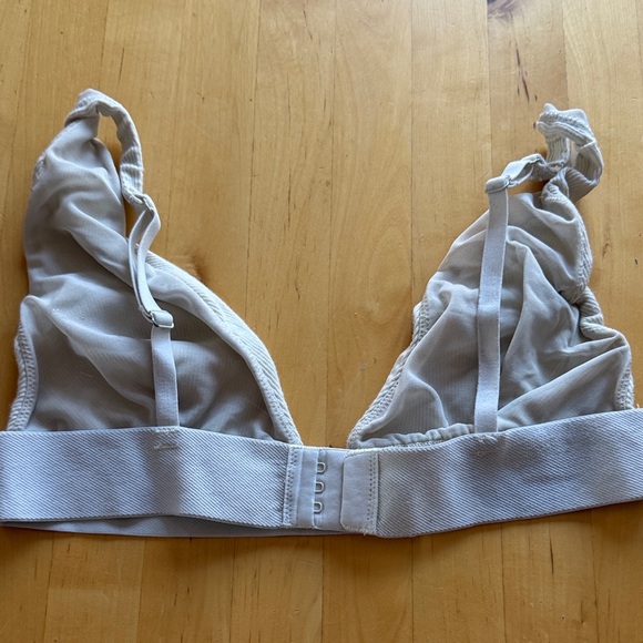 SKIMS Cream Ribbed Bralette - Picture 2 of 4